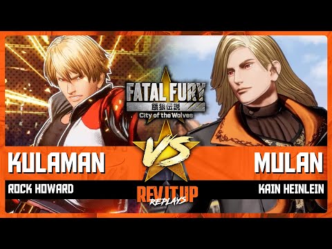 FATAL FURY CotW ★ ONLINE MATCH - COMITE KULAMAN (Rock Howard) -vs- MULAN (Kain Heinlein) ★ 1440p60