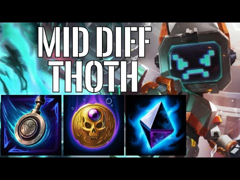 Never Doubt The Bird Man! Thoth Mid Gameplay (Smite Ranked Conquest)