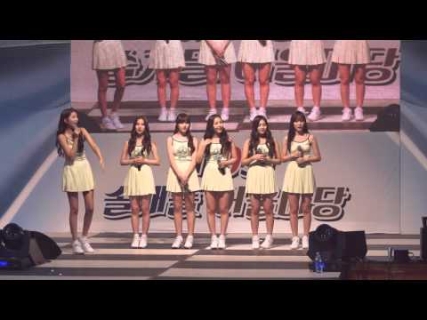 [4k직캠] 150925 경북도립대학교 축제 여자친구 인터뷰3