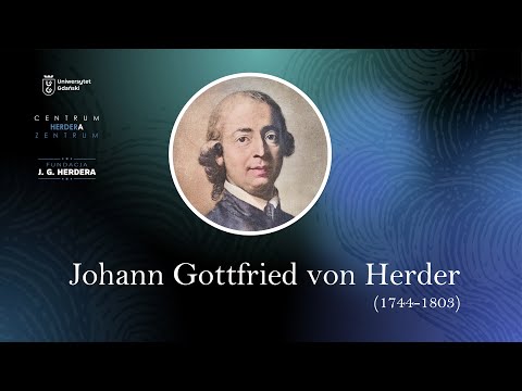 Johann Gottfried Herder (1744-1803) - zarys życia i twórczości