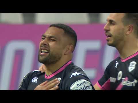 TOP 14 - Essai de Ngani LAUMAPE (SFP) - Stade Français - Biarritz Olympique - J18 -Saison 2021/2022