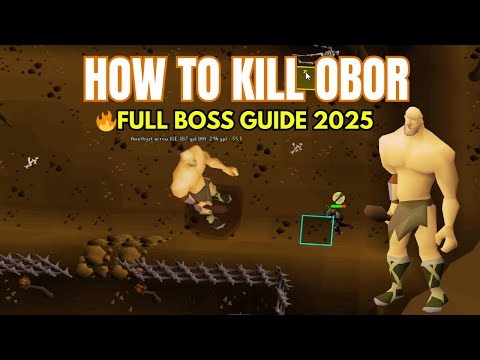 OSRS Obor Guide 2025 (F2P Boss) | Easy Range Setup + Beginner Tips