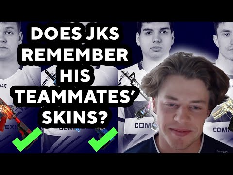 Can JKS guess what skins his Complexity teammates use in CS:GO? | CS.Money Pop Drop n Lock