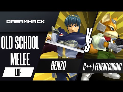 Renzo vs C++ | FluentCoding - Old School Melee Losers Quarters - DreamHack Rotterdam