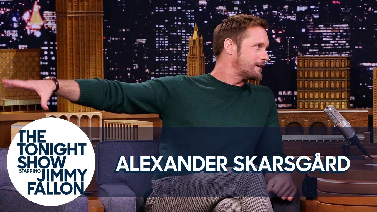 Alexander Skarsgård Teaches the Midsummer Frog Dance