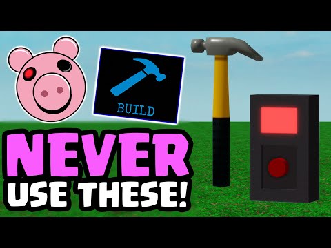 7 MOST COMMON Piggy Build Mode Mistakes!🐷⚠️