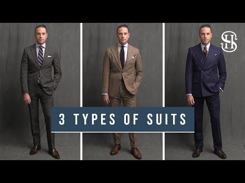3 Different Types Of Suits | Off The Rack, Made To...