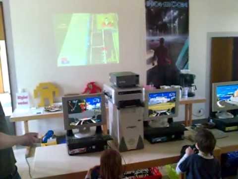 MAME - Virtua Formula LAN-Party Snippet #1