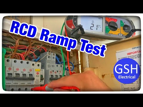 How to Carryout the RCD Ramp Test - Why Does my RCD Keep Tripping