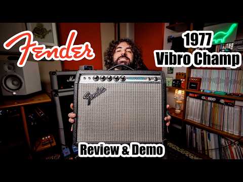 Fender Vibro Champ 6-Watt 1x8" 1977 Silverface image 9