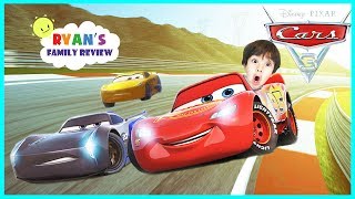 Cars 3 Driven to Win Gameplay Racing Game Lightning McQueen! Let&#39;s Play with Ryan&#39;s Family Review