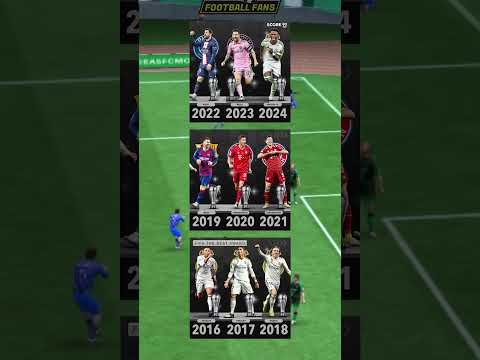 All FIFA The Best winners since it was first awarded in 2016...