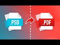 How to Save as PDF in Photoshop 