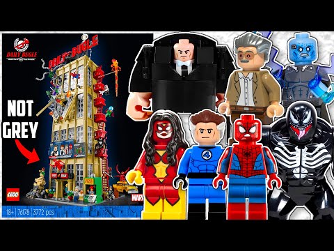 Who's Missing? 🤔 Fixing The LEGO Daily Bugle Marvel Summer 2021 Set
