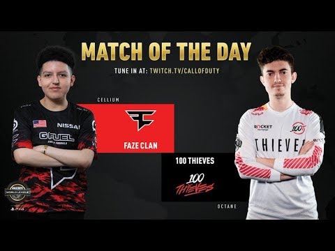 FaZe Clan vs 100 Thieves | CWL Pro League 2019 | Cross-Division | Week 11 | Day 2