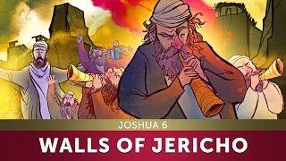 Sunday School Lesson for Children - Walls of Jericho - Joshua 6 - Bible Teaching Stories for VBS
