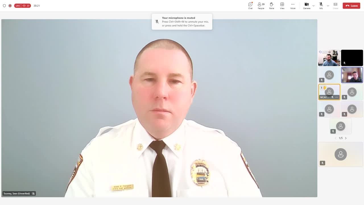 Raw video: New Hampshire state fire marshal answers questions about deaths of four people in Wake...