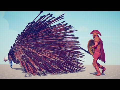 LEONIDAS vs EVERY GOD - Totally Accurate Battle Simulator TABS