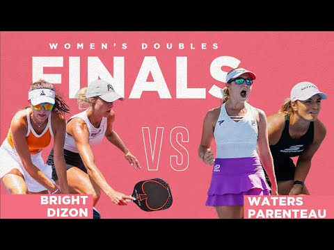 Waters/Parenteau take on Bright/Dizon for the Women's Doubles GOLD!