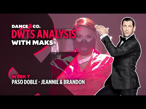 DWTS MAKS ANALYSIS: Week 7 - Jeannie Mai & Brandon Armstrong's Paso Doble