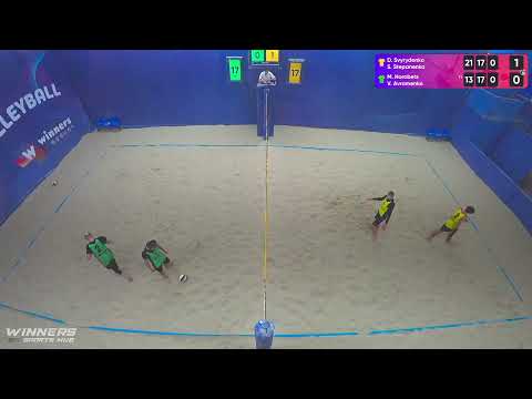 17:30 D. Svyrydenko / S. Stepanenko - M. Horobets / V. Avramenko 09.11.2022|Winners Beach Volleyball