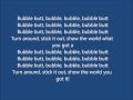 bubble butt lyrics-major lazer ft tyga bruno mars ft ...