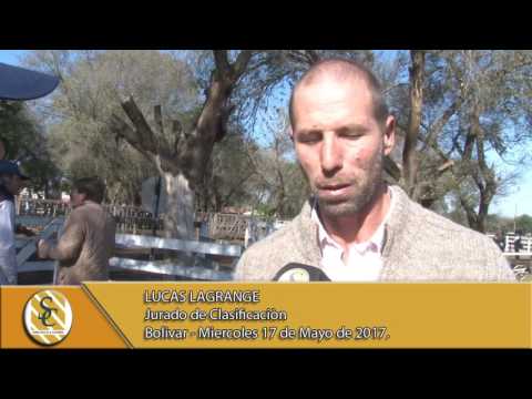 17-05-17 Nota a Lucas Lagrange - 76º Exposición Angus Otoño - Bolivar