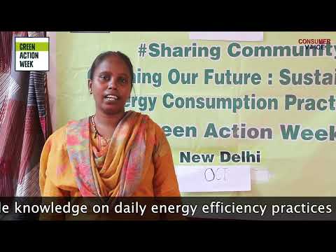 Kavita on sustainable energy consumption practices