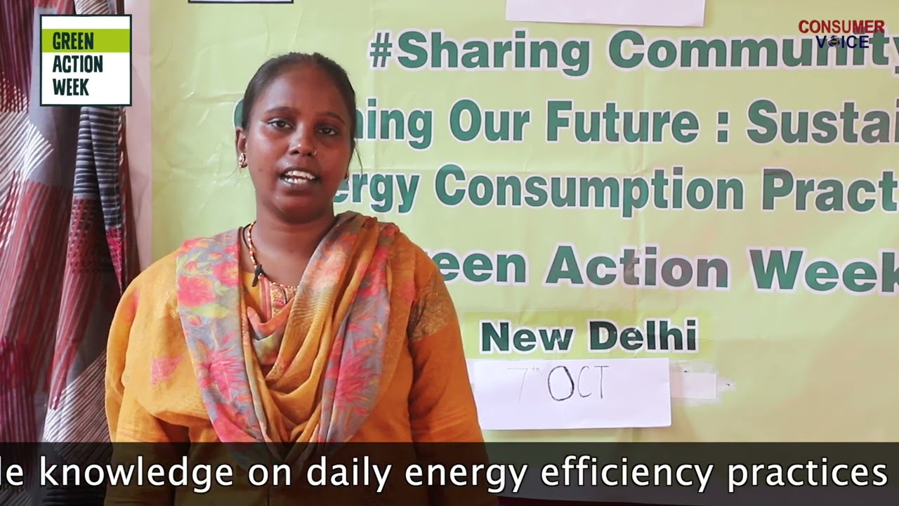 Kavita on sustainable energy consumption practices