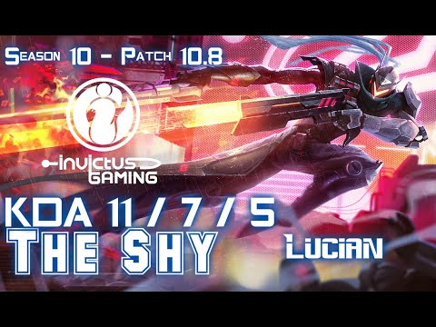 IG The Shy LUCIAN vs HECARIM Top - Patch 10.8 KR Ranked