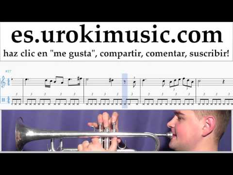 How to Play Trumpet Schubert - Ave Maria Tabs um-b352