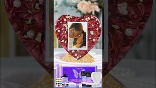 💘 A “Love That Lasts Forever” Frame! | Heart Resin Frame DIY ✨