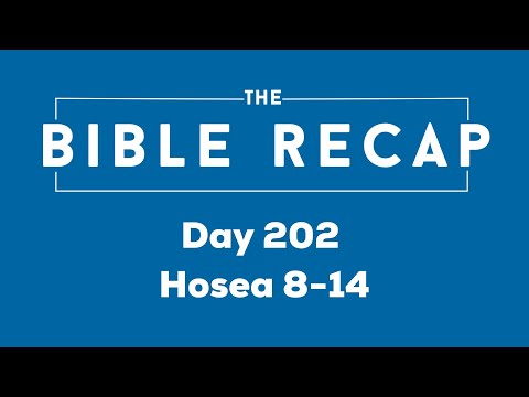 Day 202 (Hosea 8-14)