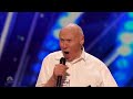 82 Year Old John Hetlinger Full Audition Covers Drowning Pool S Bodies On Americas Got Talent