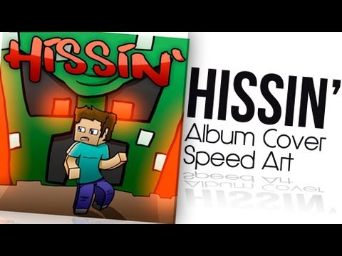 SkyFin Media - Hissin' Minecraft Parody - Album Cover Art