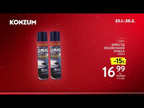Konzum Akcija Zima od 23.1.2019.