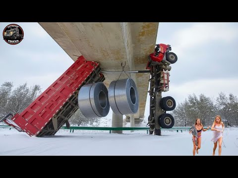 Idiots In Trucks Will Shock You: And Their Ridiculous Maneuvers Are Unbelievable #4