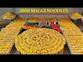2000 PACKET MAGGI NOODLES COOKED BY MY GRANNY MAGGI MASALA RECIPE STREET FOOD NOODLE RECIPE