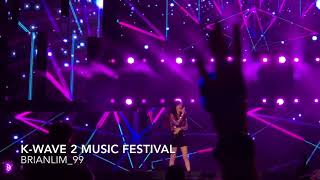 [LIVE] Hands On Me - Taeyeon - K-Wave 2 Music Festival 2018