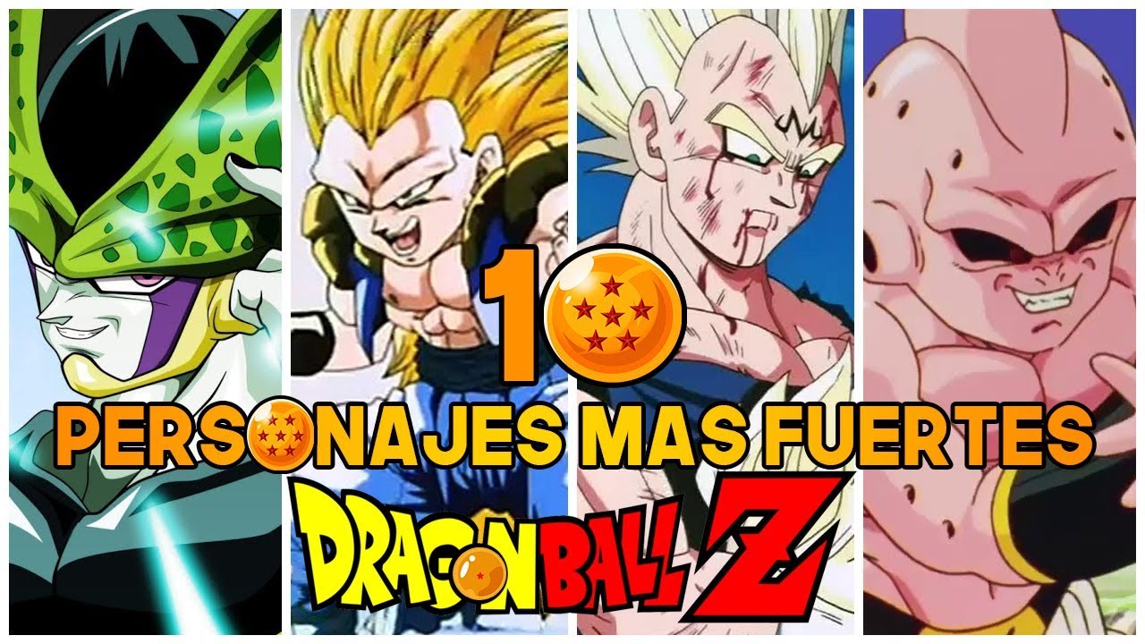 Los 10 personajes mas fuertes de Dragon Ball Z | Alkazard