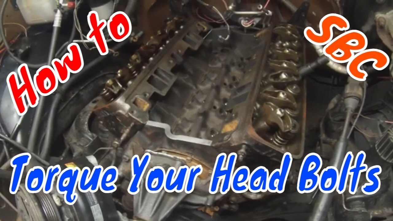 Torque Pattern & process for your Small Block Chevy Head bolts