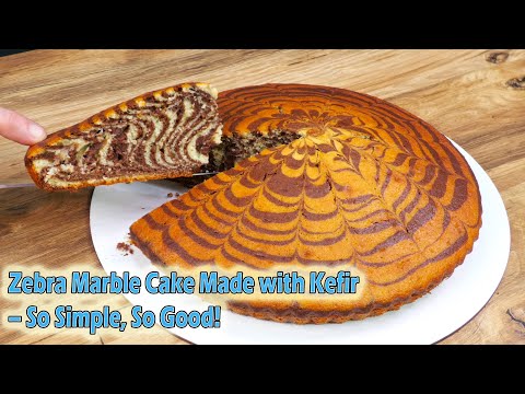 Zebra Kefir Cake – A Swirled Dessert You’ll Want Again and Again