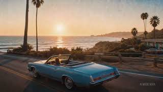 Driving Home in 1970s California at Sunset | Peaceful Vintage Road Music #music #ai_music_nova