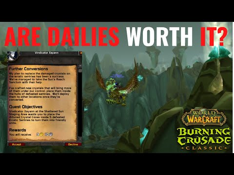 Are Sunwell dailies worth the time?
