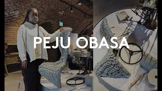 Peju Obasa crochets Tom Dixon's S Chair