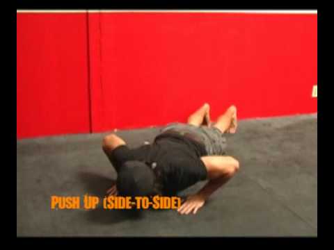 Side-to-Side Push Up Exercise
