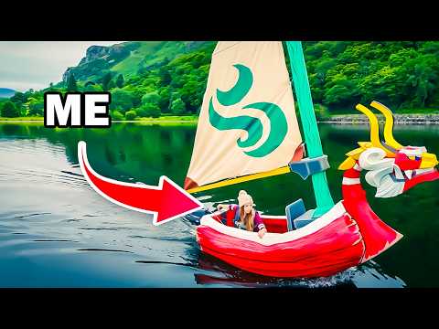 I Built The Zelda Wind Waker Boat In Real Life (and Sailed It)