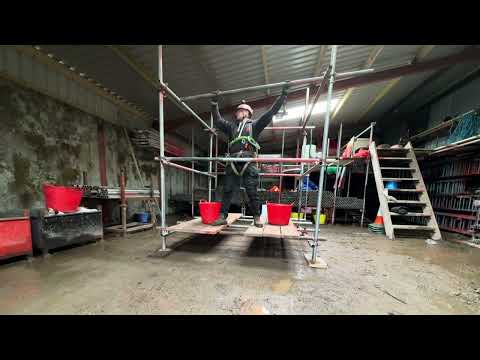 How to scaffold for BEGINNERS. lesson on basics of scaffolding