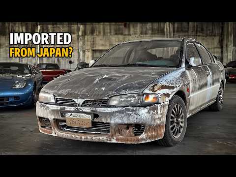 I RESTORED a MITSUBISHI LANCER that was ABANDONED for 10 YEARS in 3 DAYS