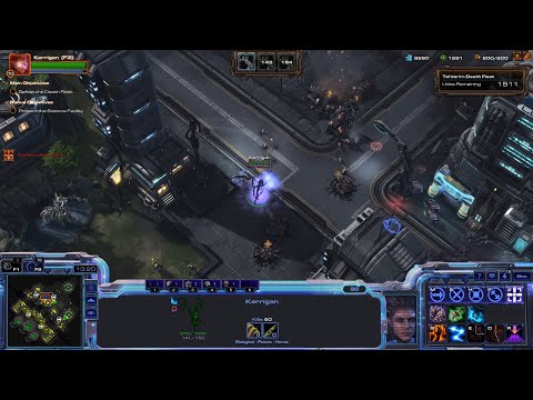 StarCraft 2 Kerrigan Covert Ops Campaign Mission 8 - Dark Skies